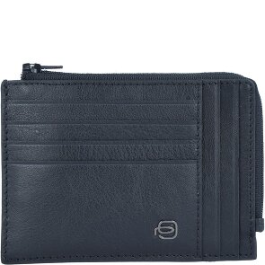 Piquadro Blauw Vierkant Speciaal Creditcardetui RFID Leer 12 cm Piquadro Blauw Vierkant Speciaal Creditcardetui RFID Leer 12 cm