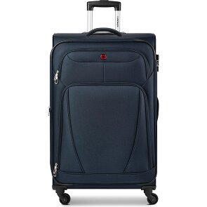 Wenger Beaumont 4 wielen Trolley L 78 cm met uitbreidingsplooi