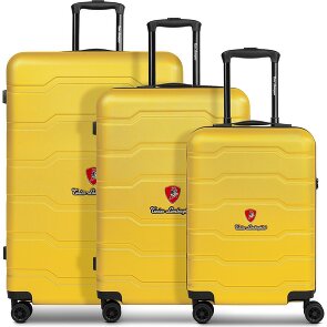 Tonino Lamborghini Bologna 4 wielen Kofferset 3-delig