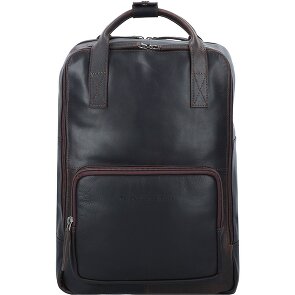 The Chesterfield Brand Wax Pull Up Zakelijke rugzak Leer 40 cm Laptop compartiment