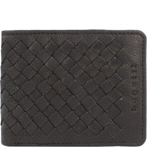 bugatti Geweven portefeuille leer 11 cm