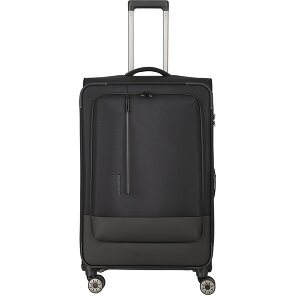Travelite Crosslite 4 wielen Trolley L 77 cm met uitbreidingsplooi