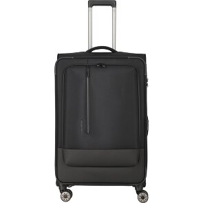 Travelite Crosslite 5.0 4 wielen Trolley L 77 cm met uitbreidingsplooi
