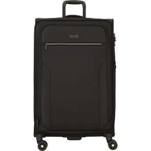d&n Travel Line 9704 4 wielen Trolley L 78 cm met uitbreidingsplooi
