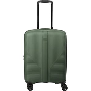 Travelite Air Stripe 4 wielen Cabinewagen S 55 cm met uitbreidingsplooi