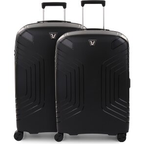 Roncato Ypsilon 4 wielen Kofferset 2-delig met uitbreidingsplooi