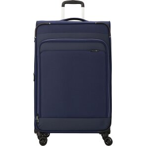 d&n Travel Line 9504 4 wielen Trolley L 76 cm met uitbreidingsplooi