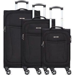 Nowi Edinburgh 4 wielen Kofferset 3-delig