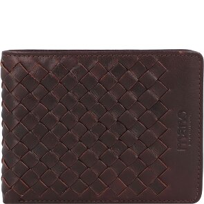 mano Don Luca portemonnee leer 13 cm