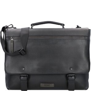 Jost Stockholm Koffer Leer 43 cm Laptop compartiment