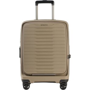 Stratic Novium 4 wielen Cabinewagen S 55 cm Laptop compartiment met uitbreidingsplooi