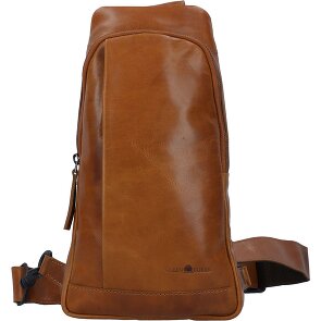 Greenburry Newport schoudertas leer 33 cm