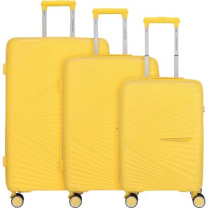 Worldpack Vegas 4 wielen Kofferset 3-delig