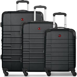 Wenger Amplar Evo 4 wielen Kofferset 3-delig met uitbreidingsplooi