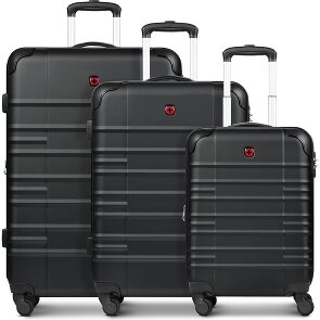 Wenger Amplar Evo 4 wielen Kofferset 3-delig met uitbreidingsplooi