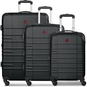 Wenger Amplar Evo 4 wielen Kofferset 3-delig met uitbreidingsplooi Wenger Amplar Evo 4 wielen Kofferset 3-delig met uitbreidingsplooi