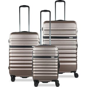 bugatti Corium 4-wiel kofferset 3 stuks.