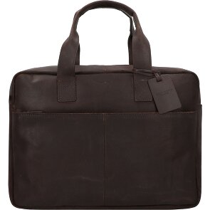 Burkely Vintage River aktetas Leer 41 cm Laptopcompartiment
