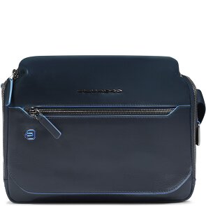 Piquadro Blue Square Schoudertas Leer 27 cm