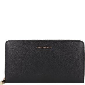 Coccinelle Metallic Soft Portemonnee Leder 10 cm