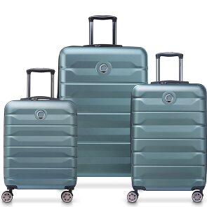 Delsey Paris Air Armour 4 wielen Kofferset 3-delig met uitbreidingsplooi
