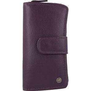Greenburry Sponsachtig portefeuille leer 9,5 cm