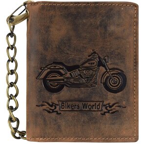 Greenburry Vintage fietsportefeuille leer 10 cm