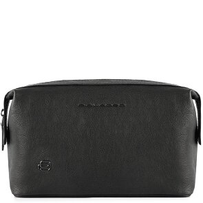 Piquadro Black Square Toilettas Leder 23 cm