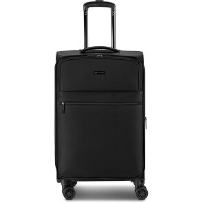 bugatti Valencia Soft 4 wielen Trolley M 65 cm met uitbreidingsplooi