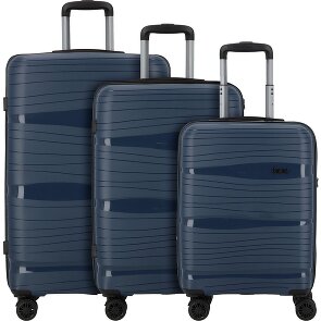 d&n Travel Line 4300 4 wielen Kofferset 3-delig