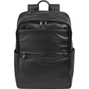 DuDu Sydney Dagrugzak Leer 42 cm Laptop compartiment