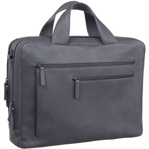 Leonhard Heyden Haagse Leren Aktetas 40 cm Laptopcompartiment