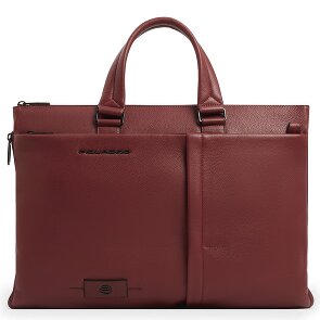 Piquadro Russel Koffer RFID-bescherming Leer 42 cm Laptop compartiment