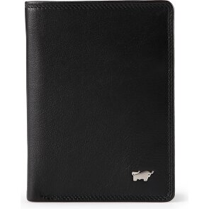 Braun Büffel Golf 3.0 Portemonnee RFID-bescherming Leder 12.5 cm