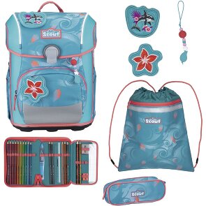 Scout Neo Exklusiv Safety Light Schooltas set 5-delig Scout Neo Exklusiv Safety Light Schooltas set 5-delig