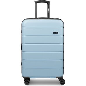 Saxoline Miami 4 wielen Trolley M 65 cm met uitbreidingsplooi