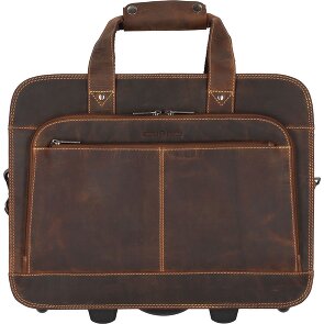 Greenburry Vintage 2 wielen Bedrijfswagen 33 cm Laptop compartiment