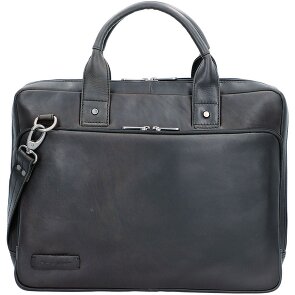 Plevier Navigator aktetas leer 40 cm Laptopvak Plevier Navigator aktetas leer 40 cm Laptopvak