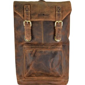 Greenburry Vintage Retro Rugzak Leer 42 cm