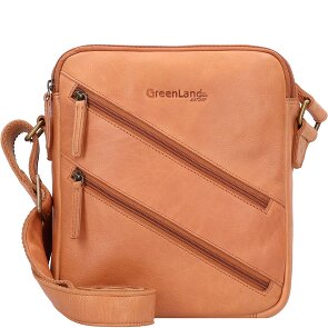 Greenland Nature Crossbody tas RFID-bescherming Leder 21 cm