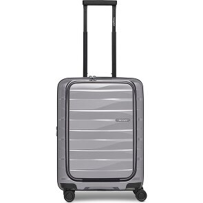 Bergpfeil Travel 4 wielen Cabinewagen 55 cm Laptopvak met uitbreidingsplooi