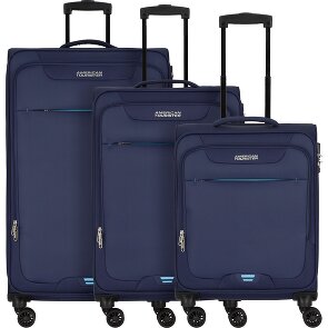 American Tourister Street Roll 4 wielen Kofferset 3-delig met uitbreidingsplooi