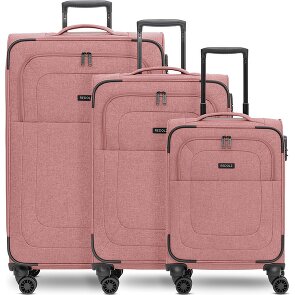 Redolz Essentials 12 THREE SET 4 wielen Kofferset 3-delig met uitbreidingsplooi