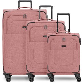 Redolz Essentials 12 THREE SET 4 wielen Kofferset 3-delig met uitbreidingsplooi
