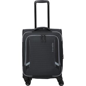 Travelite Corsiica 4 wielen Cabinewagen S 55 cm met uitbreidingsplooi