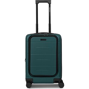 Police London 4 wielen Cabinewagen 55 cm Laptopvak met uitbreidingsplooi