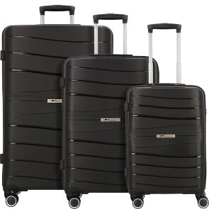 Cocoono Leon 4 wielen Kofferset 3-delig