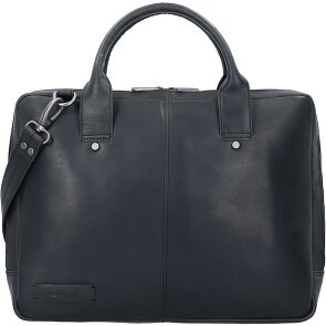 Plevier Navigator Tacan Koffer Leer 36 cm Laptop compartiment