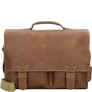 aunts & uncles Hunter Jack Messenger Leer 45 cm Laptopcompartiment