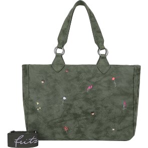 Fritzi aus Preußen Izzy Vintage Limited Embro Bloom Schoudertas 42 cm